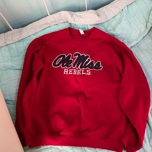 Ole Miss college sweatshirt, never been worn